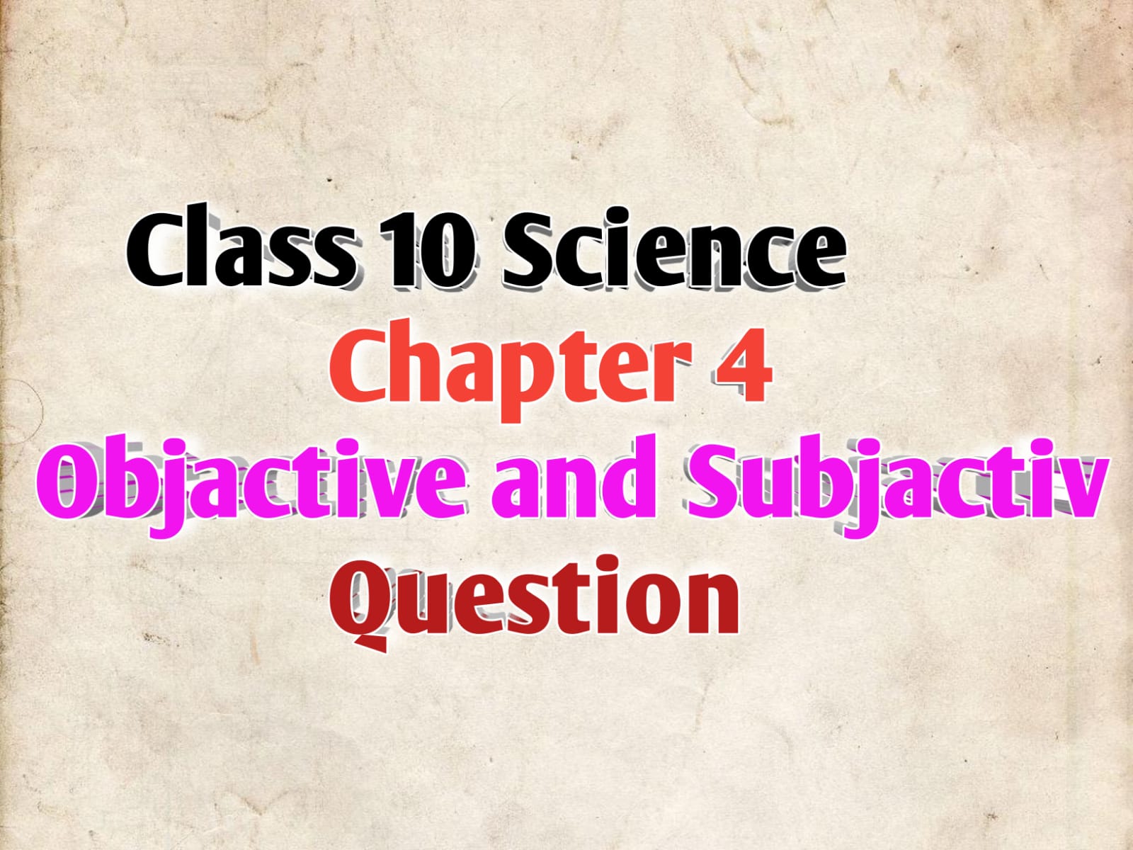 class 10 science question bank chapter 4 bihar board